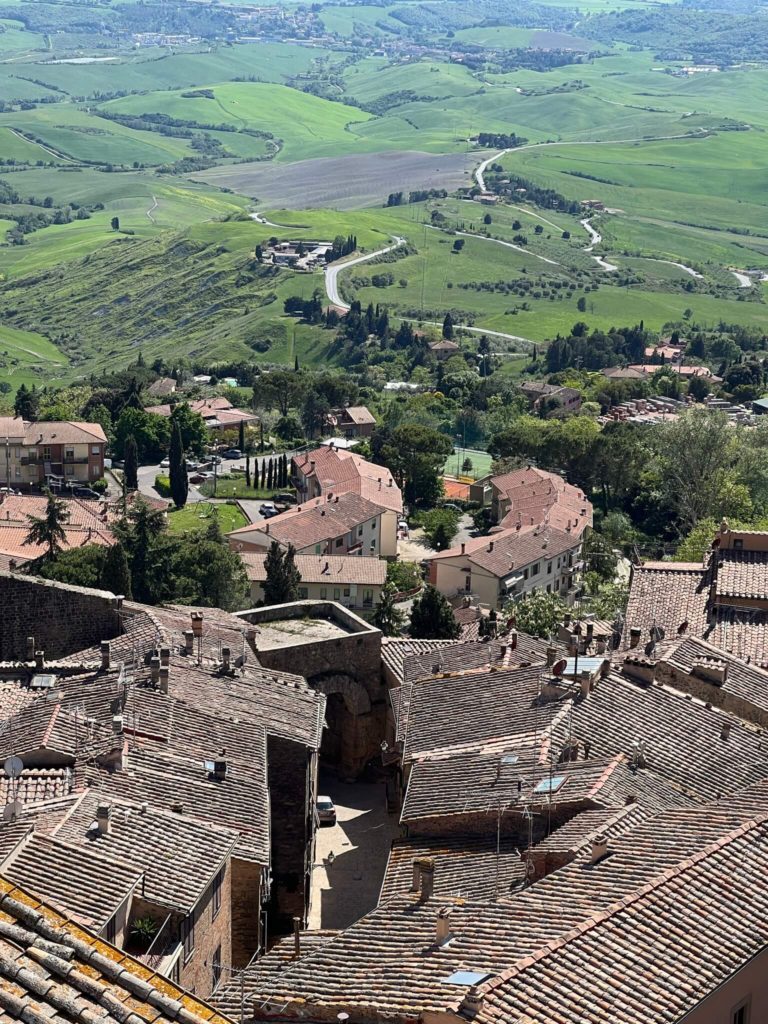 volterra, italy from palazzo dei priori