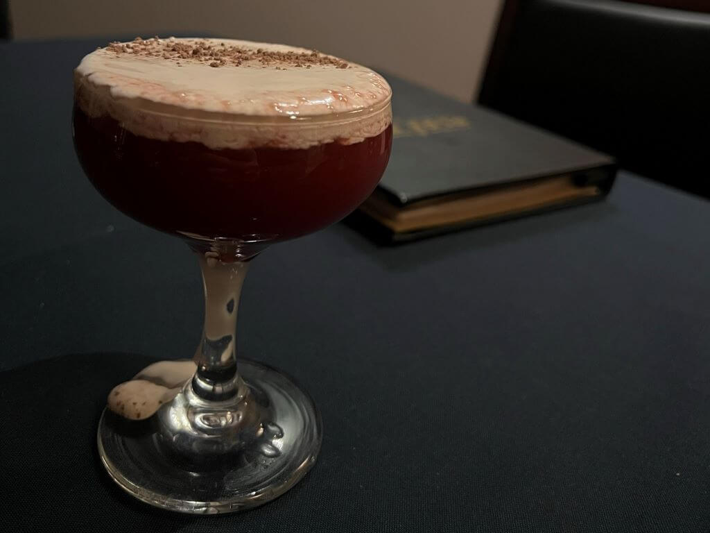 Strawberry Shortcake Martini At The Olde Bar