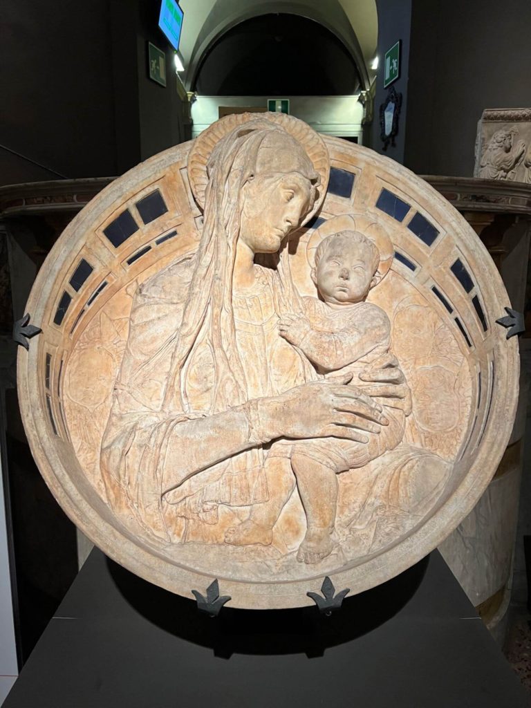 madonna and child sculpture by donatello