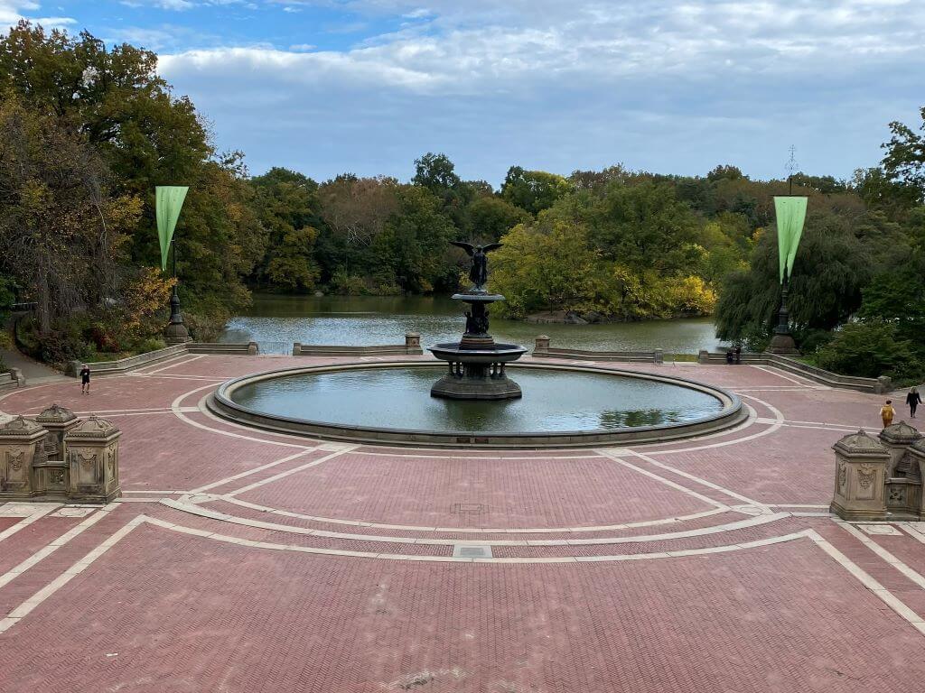 Bethesda Fountain In Central Park