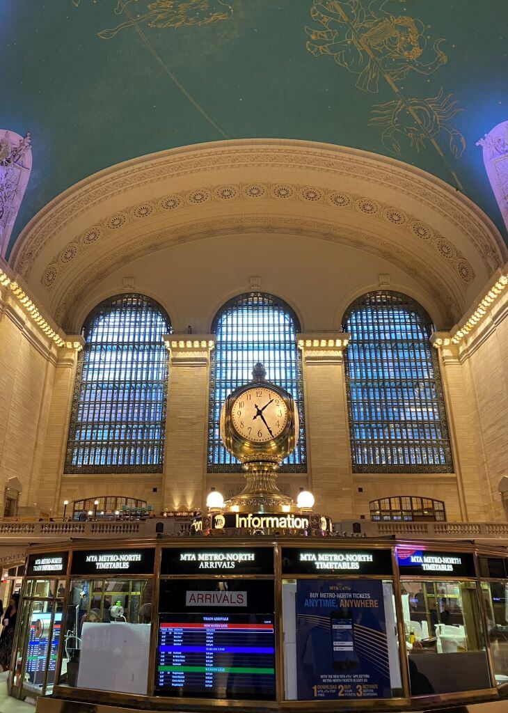 Grand Central Terminal In Midtown Manhattan