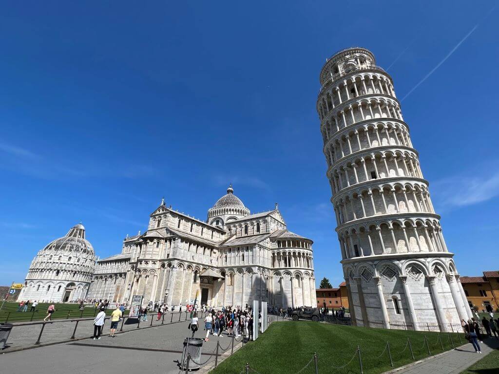 The Leaning Tower Of Pisa And The Rest Of The Field Of Miracles