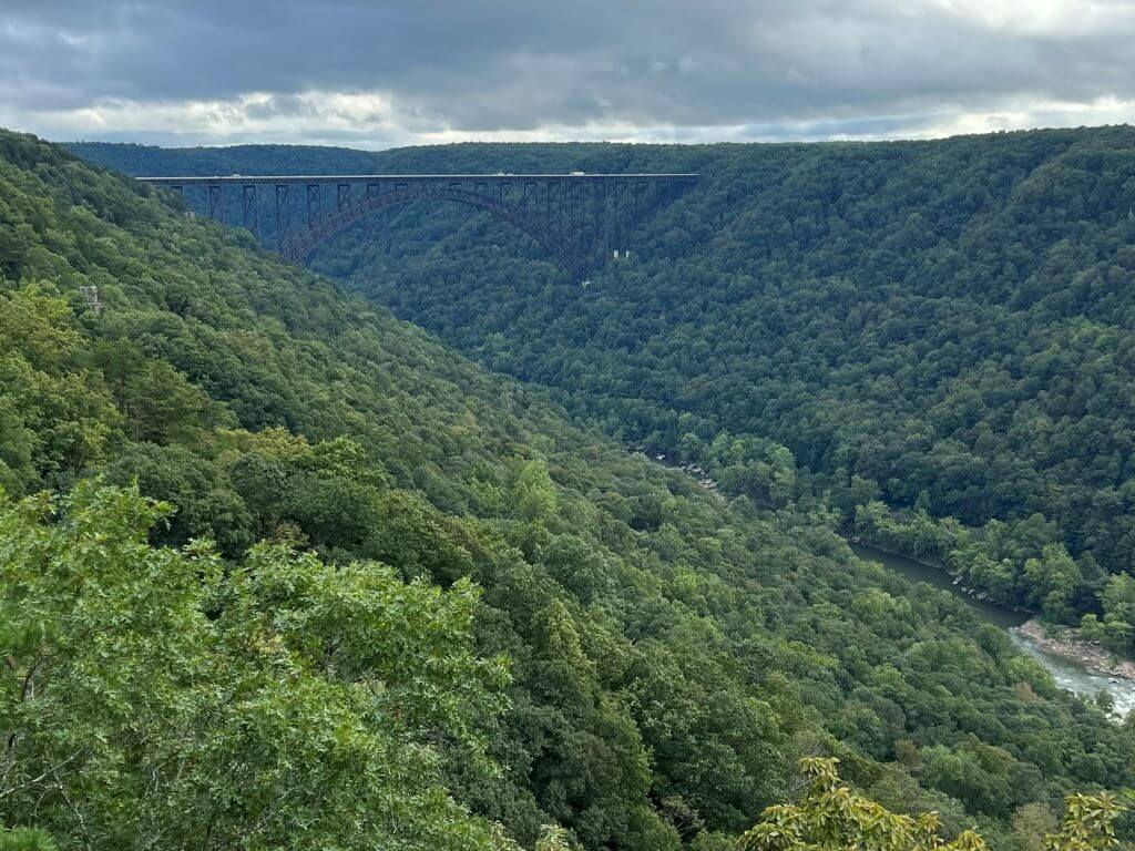 New River Gorge Bridge From Adventures On The Gorge