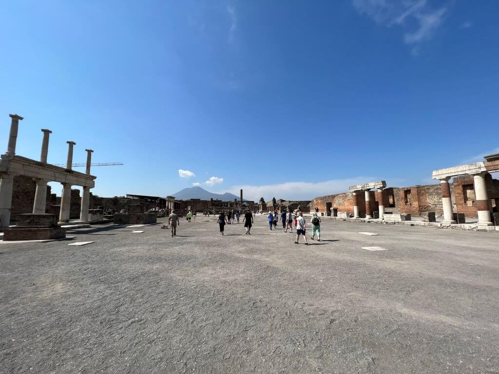 The Forum Is One Of The Top Sights When Visiting Pompeii