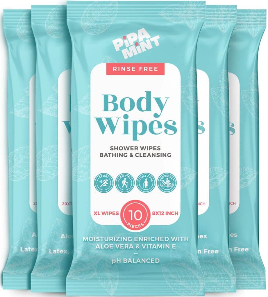 Pipa Mint Body Wipes