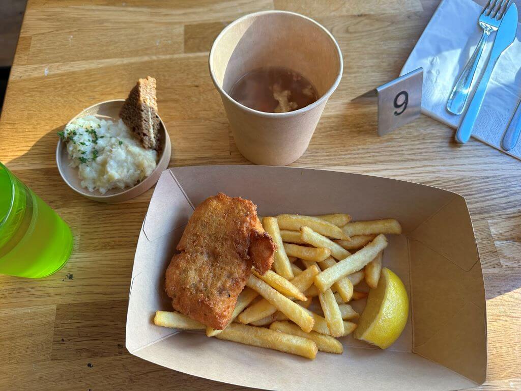 Reykjavik Fish And Chips, Lamb Soup And Fish Stew