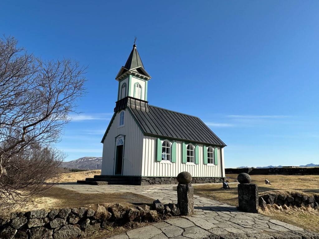 The Church At Thingvellir National Park