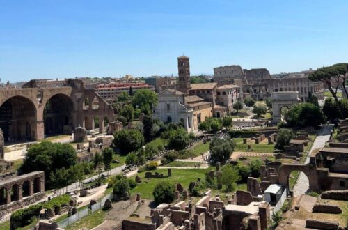 Places To Visit In Ancient Rome Include The Roman Forum And Roman Colosseum