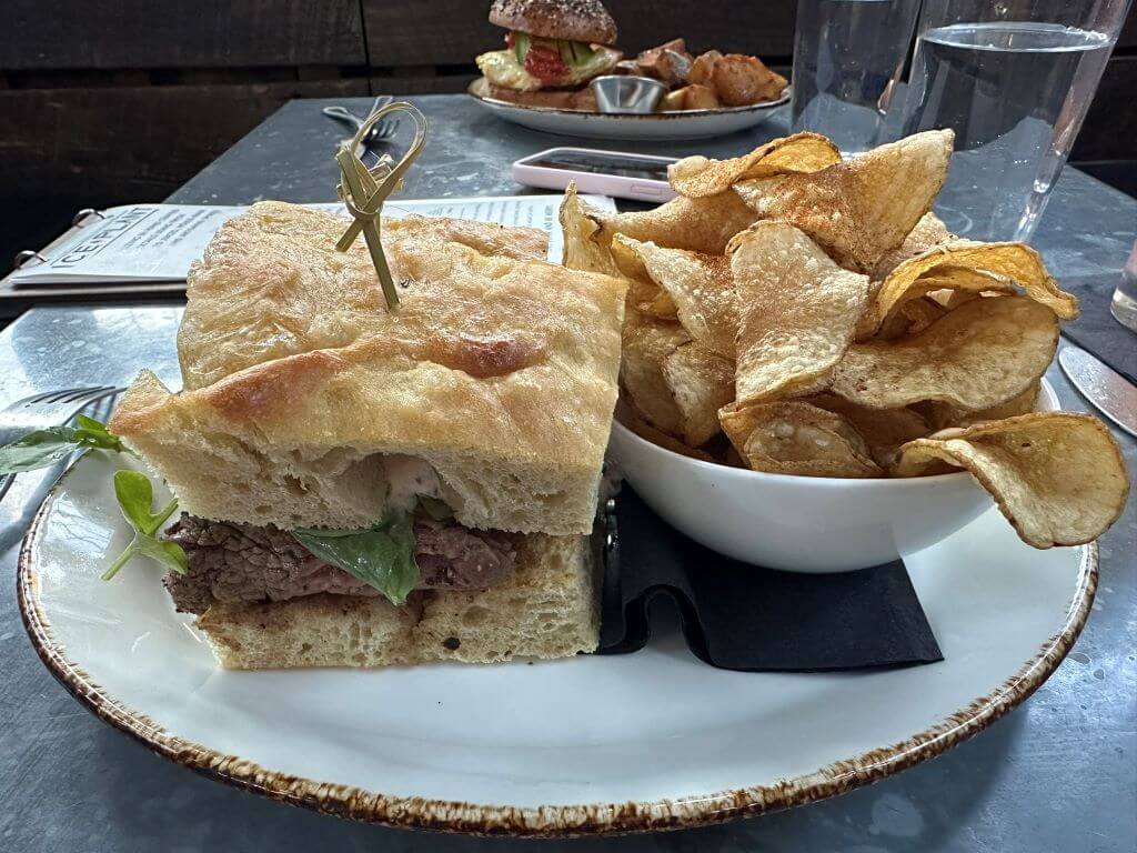 Bistro Steak Sandwich From Ice Plant