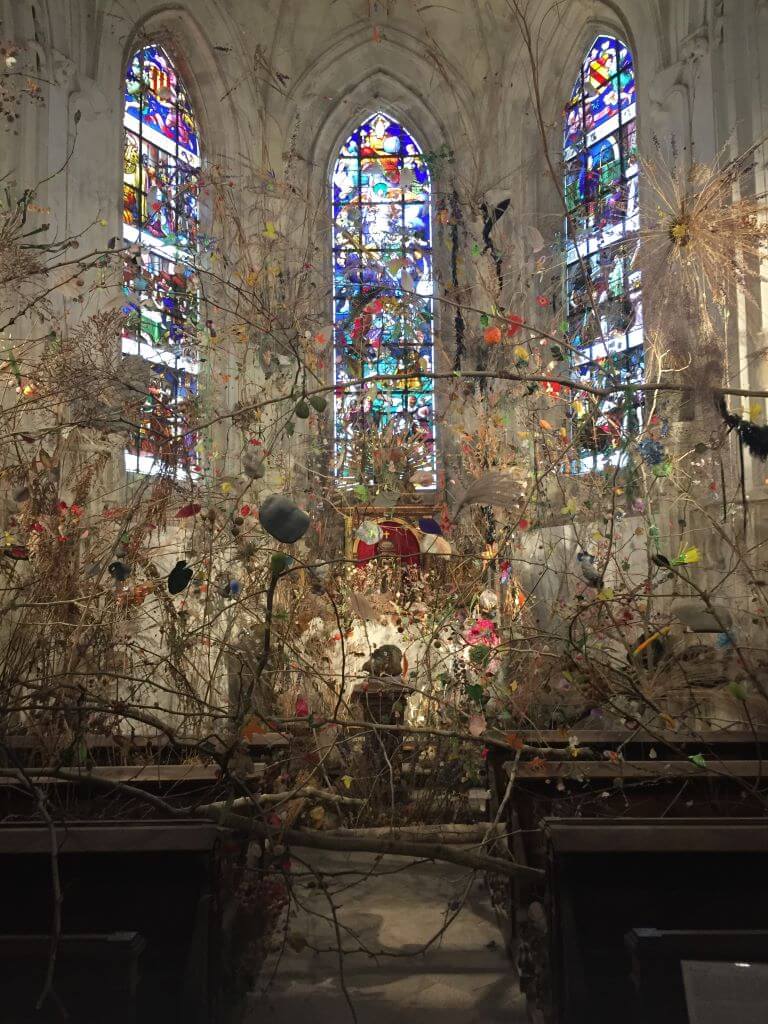 Art Installation In Domaine Chaumont-sur-Loire's Chapel