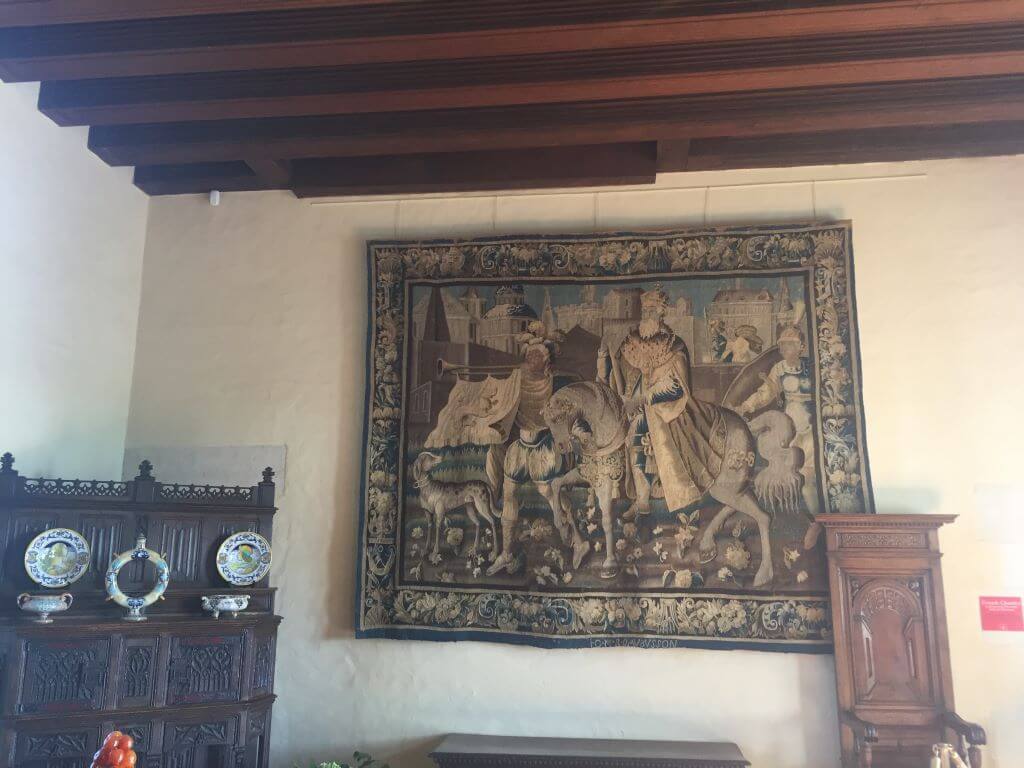 Tapestry In Henri II's Chamber In Chateau D'Amboise