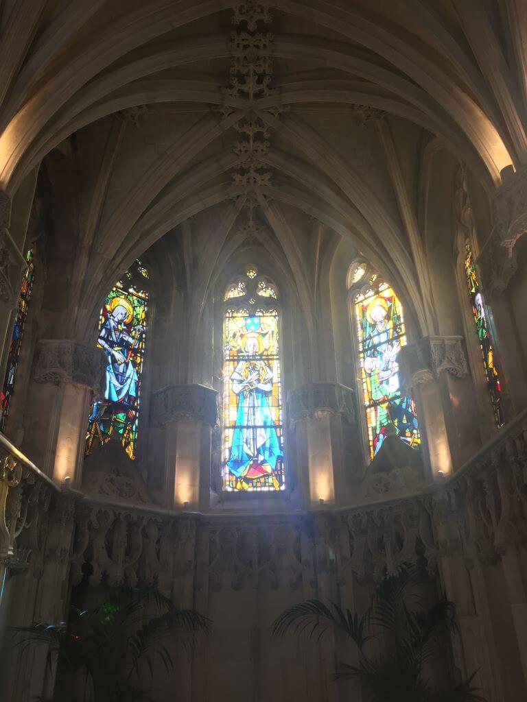 Interior Of St Hubert's Chapel At Chateau D'Amboise