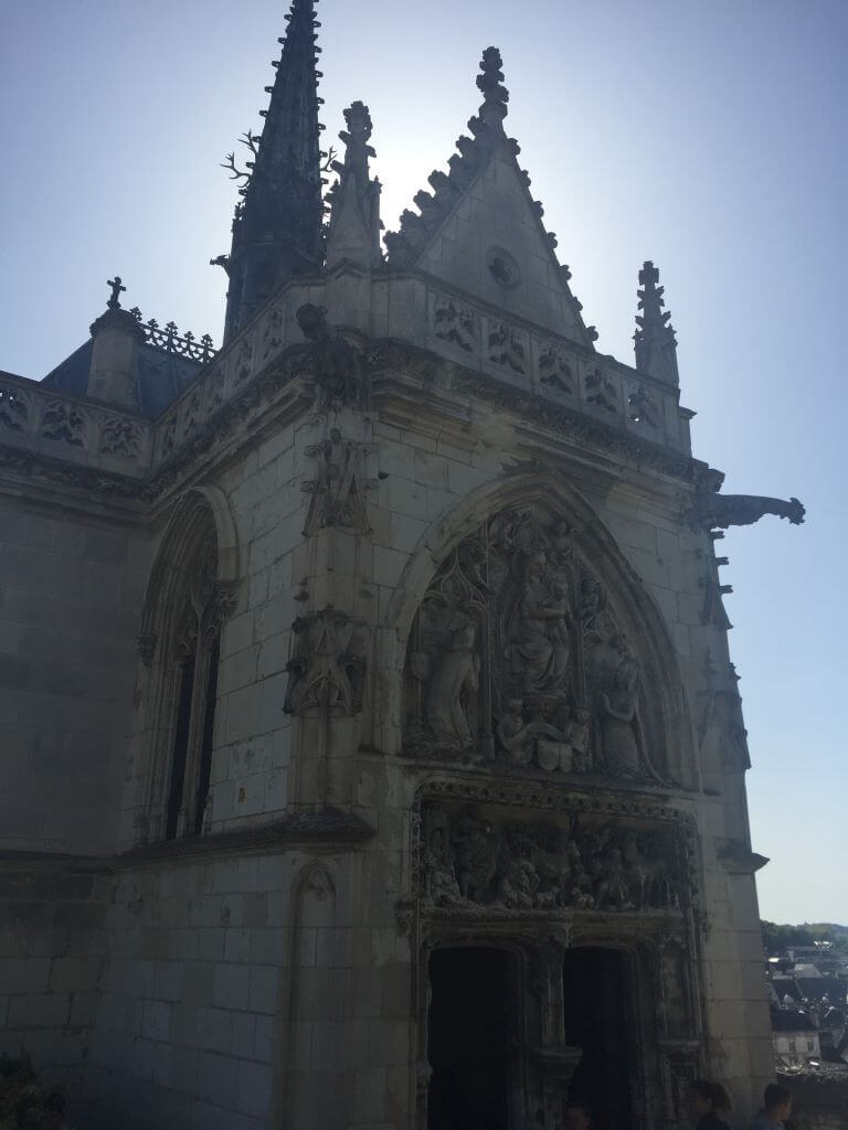 Exterior Of St Hubert's Chapel At Chateau D'Amboise