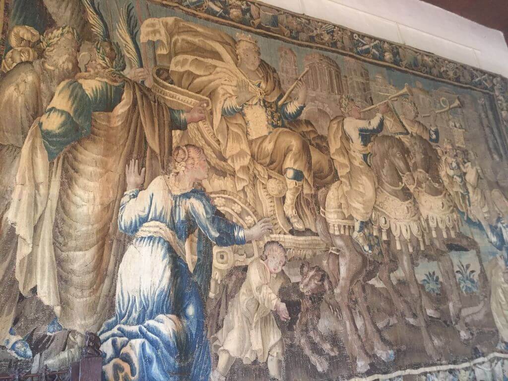A Tapestry In Chateau D'Amboise's Cupbearer's Room