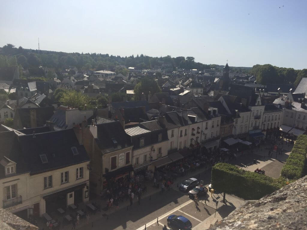 Amboise From The Chateau