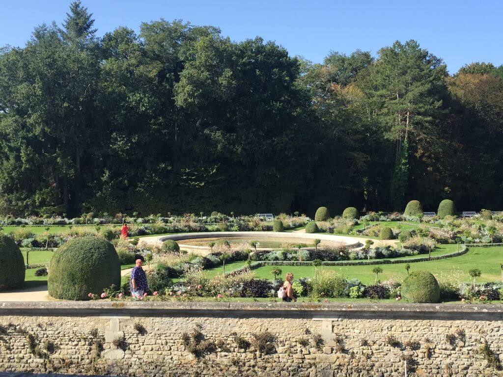 Catherine's Garden At Chateau De Chenonceau