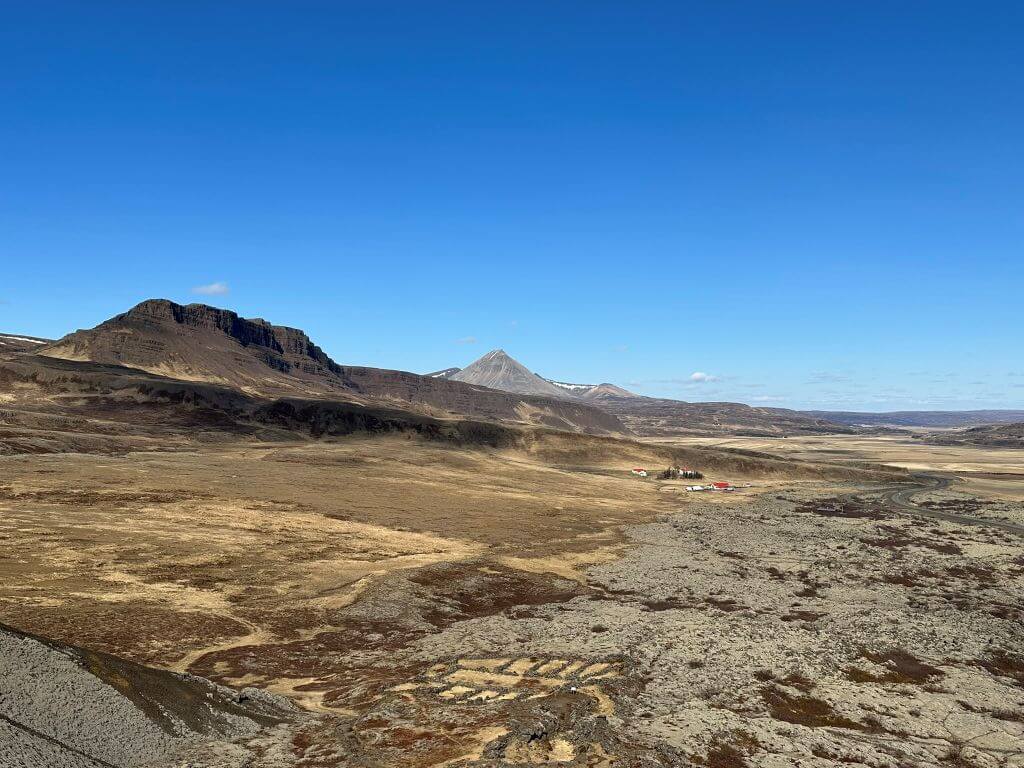 View From Grabrok Crater