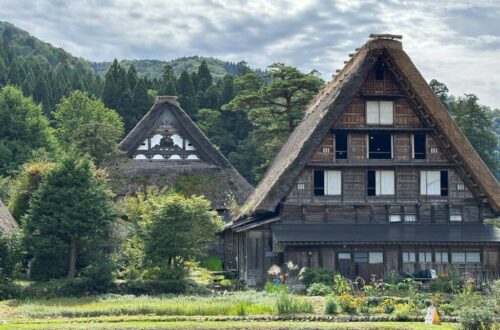 Two Gassho-Zukuri Houses In Ogimachi And Ainokura