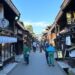 A Busy Street In The Sanmachi Suji Area Of Hida Takayama