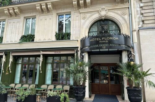 Facade Of Hotel Florida Paris