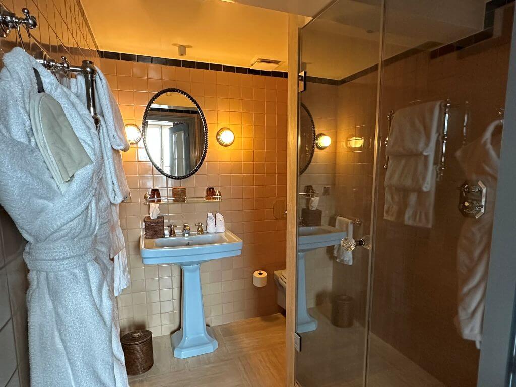 Our Bathroom At Hotel Florida Paris