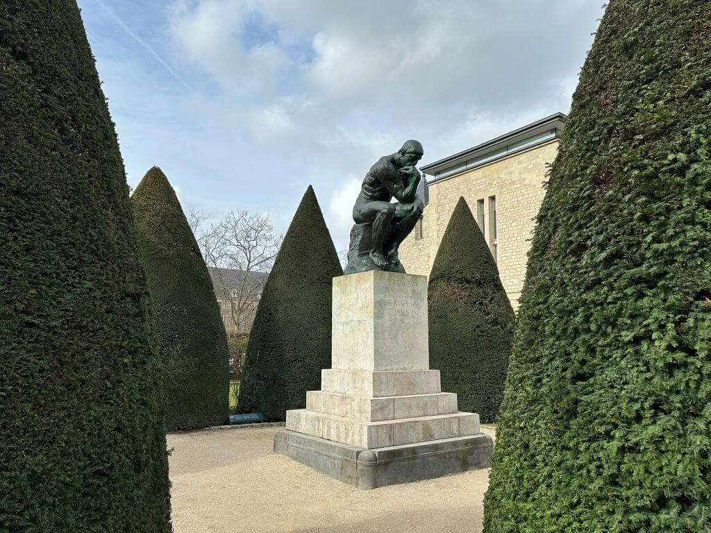 The Thinker At The Paris Rodin Museum