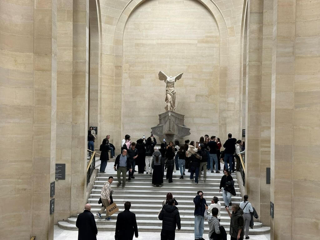 Winged Victory At Samothrace In The Louvre